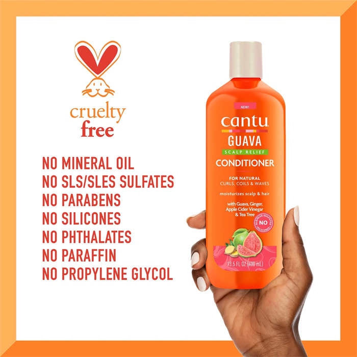  Cantu Guava & Ginger Soothing & Nourishing Conditioner 400ml 