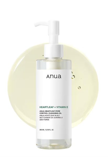  Heartleaf Pore Control Oil Wash 200ml - Anua 