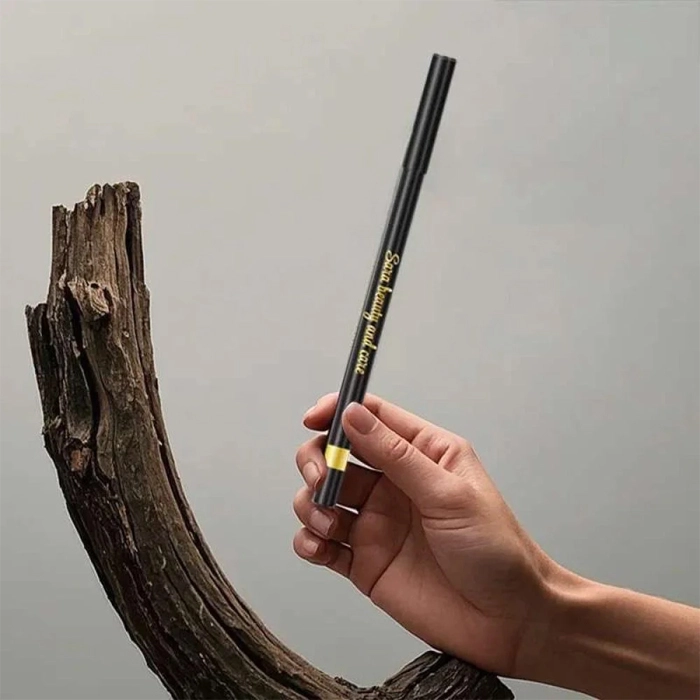  Charcoal black waterproof eyeliner pencil with sharpener - Sarah Beauty 