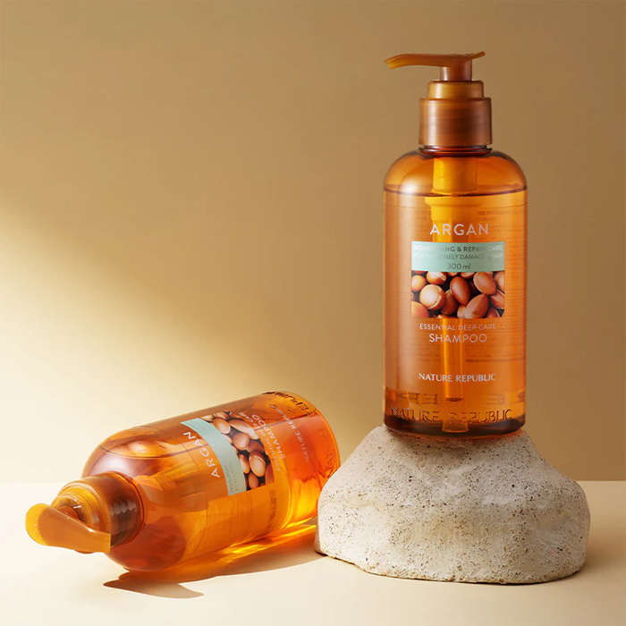  Nature Republic Argan Essential Deep Care Shampoo  