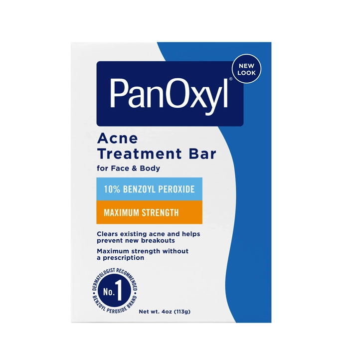  PanOxyl 10% Benzoyl Peroxide Acne Treatment Facial Cleansing Soap 113g 