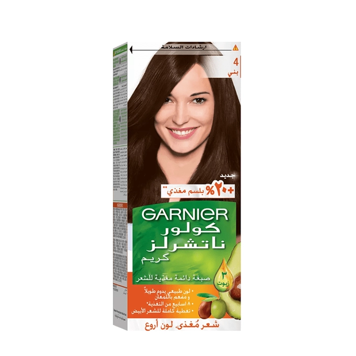  Garnier Color Naturals 4 brown Haircolor 