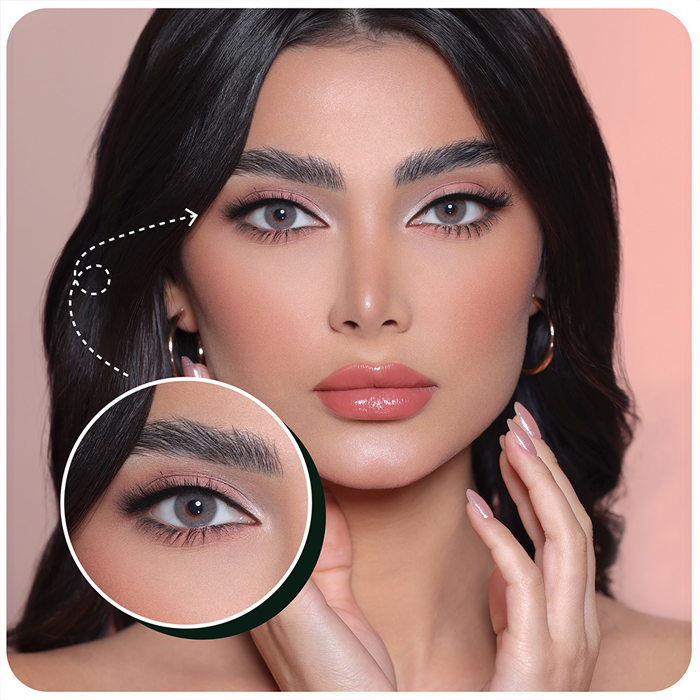 ثري دي كلرز - عدسات تجميلية شهرية لون ثري دي قراى 