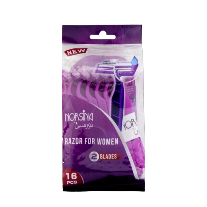  Norsin Women's Razor, 16 Blades + 2 Free - Gillette 