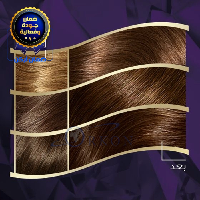  صبغة الشعر الكريمية بنى وسط 304/0 