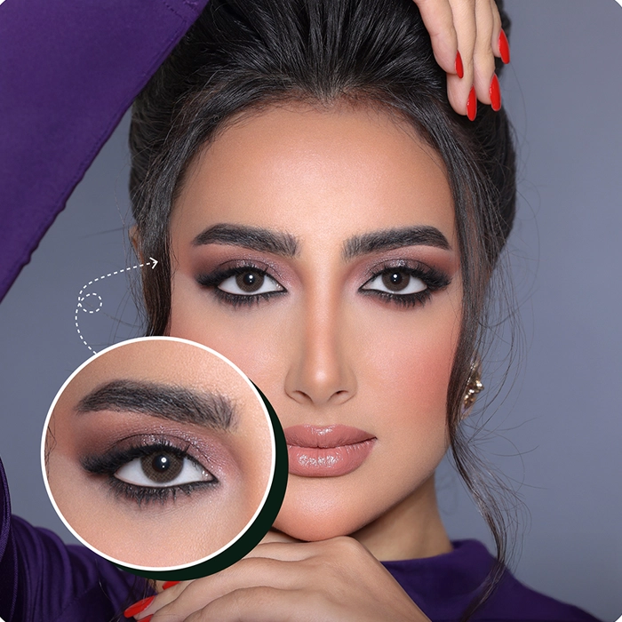  Brown Monthly Cosmetic Lenses - My Lens 