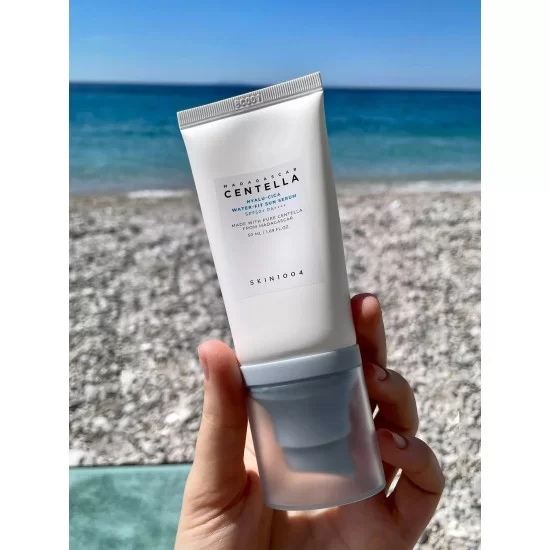  Madagascar Centella Hyalu Cica Sunscreen Serum 50ml - Skin 1004 
