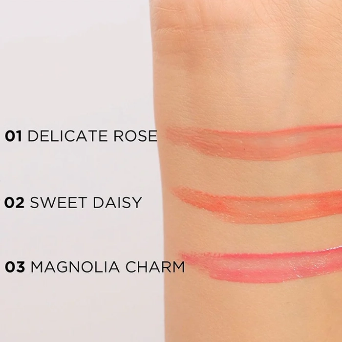  Flower Garden Lip Gloss 01 Delicate Rose 4.5ml - Eveline 
