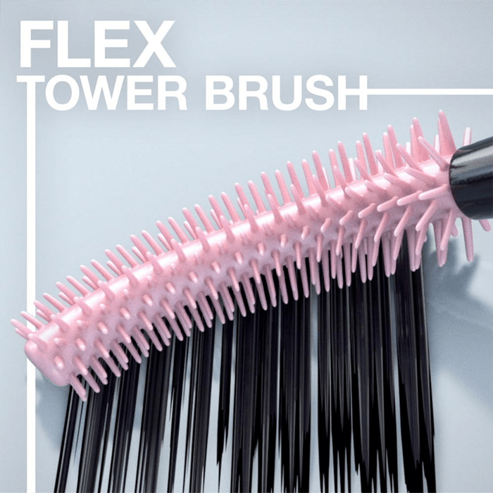  Maybelline Lash Sensational Volumizing & Lengthening Mascara, Sky High Waterproof 