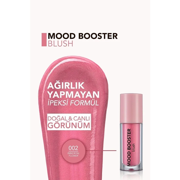  Mood Booster Liquid Blush 002 - Flormar 