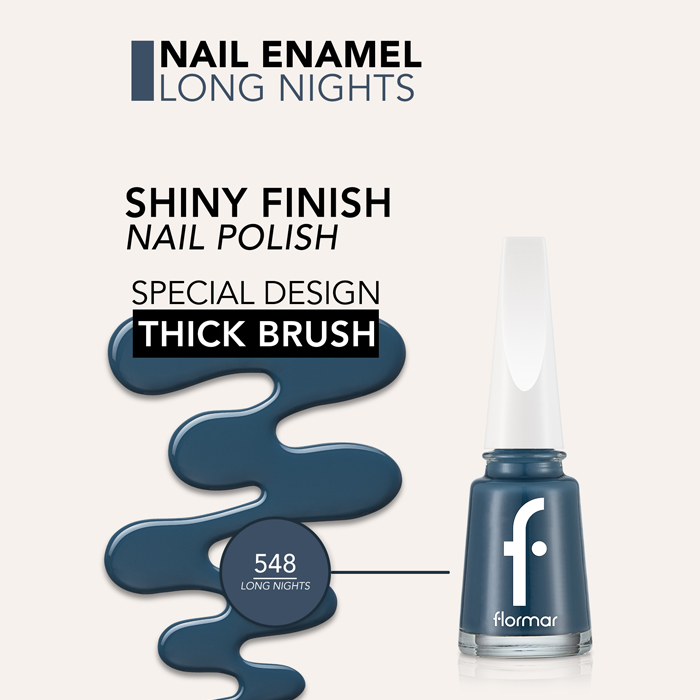  Flormar Manicure Polish Long Nights 548 – Bold Look & Lasting Wear 