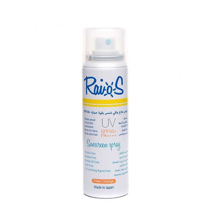  بخاخ واقي شمس للوجه والجسم  والشعر بقوة حماية spf50 