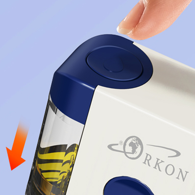  Hair growth stimulator and scalp massager with oils, infrared and ultraviolet light- Orkon 
