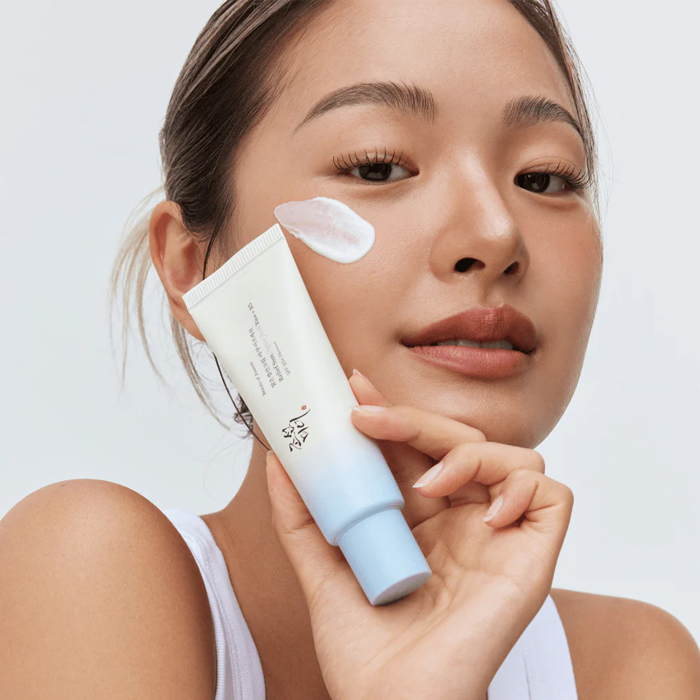   واقي شمس اكوا فريش SPF50 بخلاصة فيتامين B5 والأرز 50مل - بيوتي اوف جوسون 