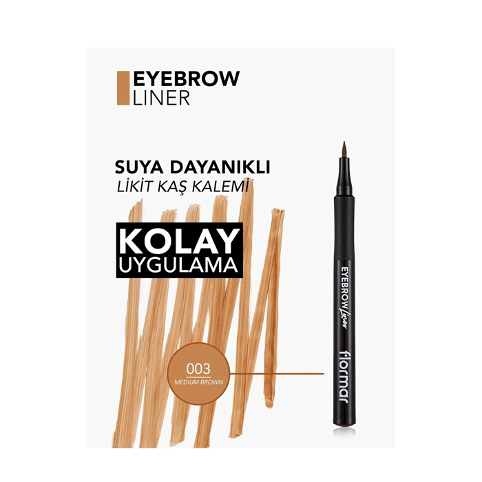  Medium Brown Eyebrow Pencil 03 - Flormar 