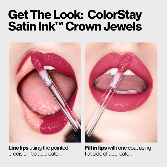  ColorStay Satin Ink Crown Jewels Liquid Lipstick 31 Pink Dutches - Revlon 