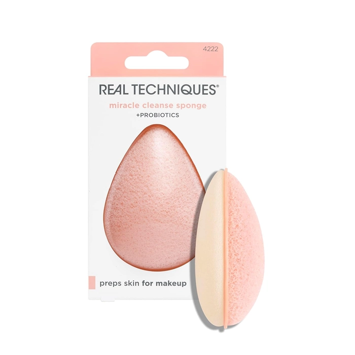  Sponge and facial cleanser and skin care tool - Real Techniques 