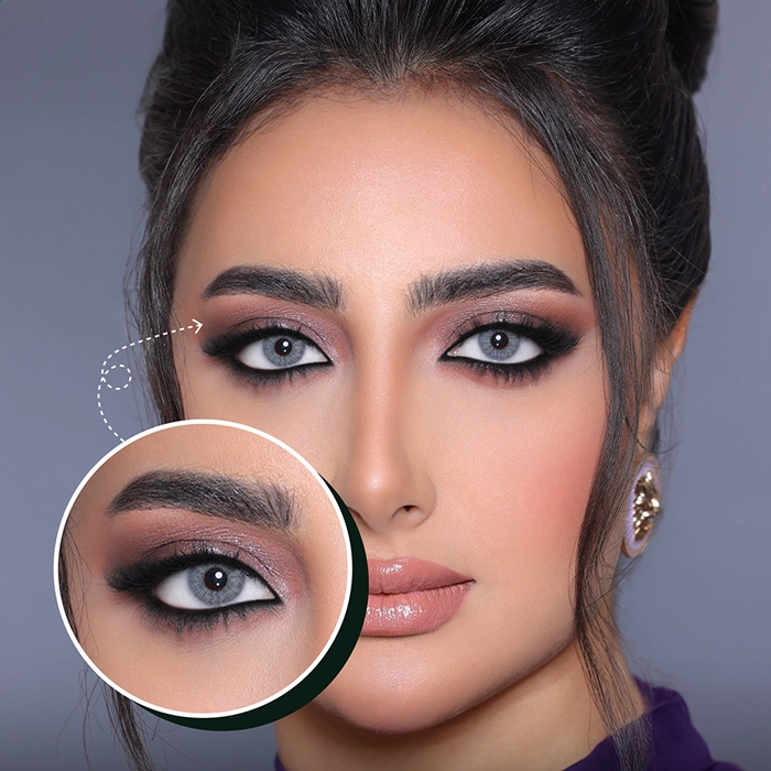  Monthly cosmetic lenses, Dove color - My Lens 