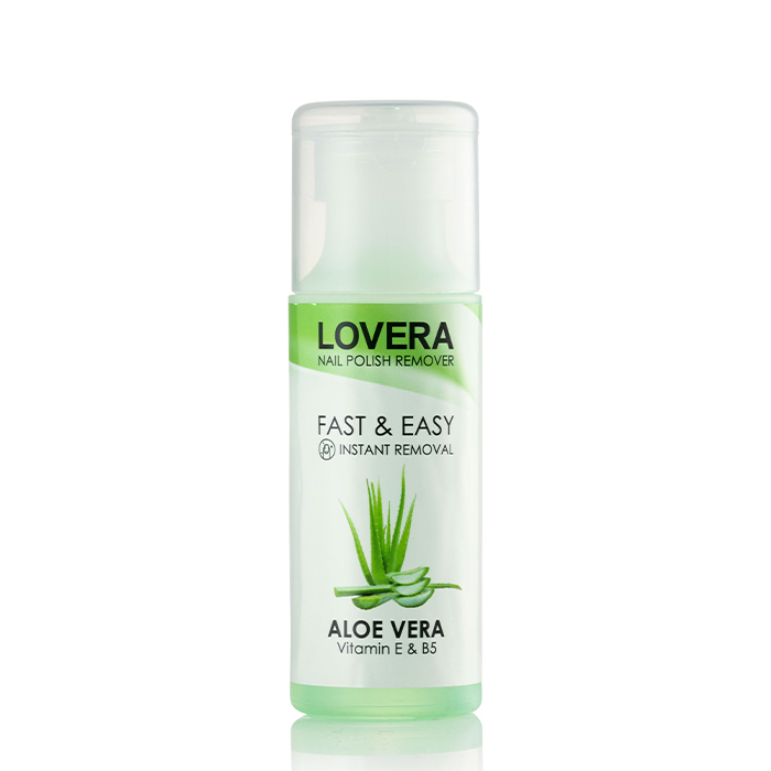  Fast & Easy Nail Polish Remover with Aloe Vera - Lovera 