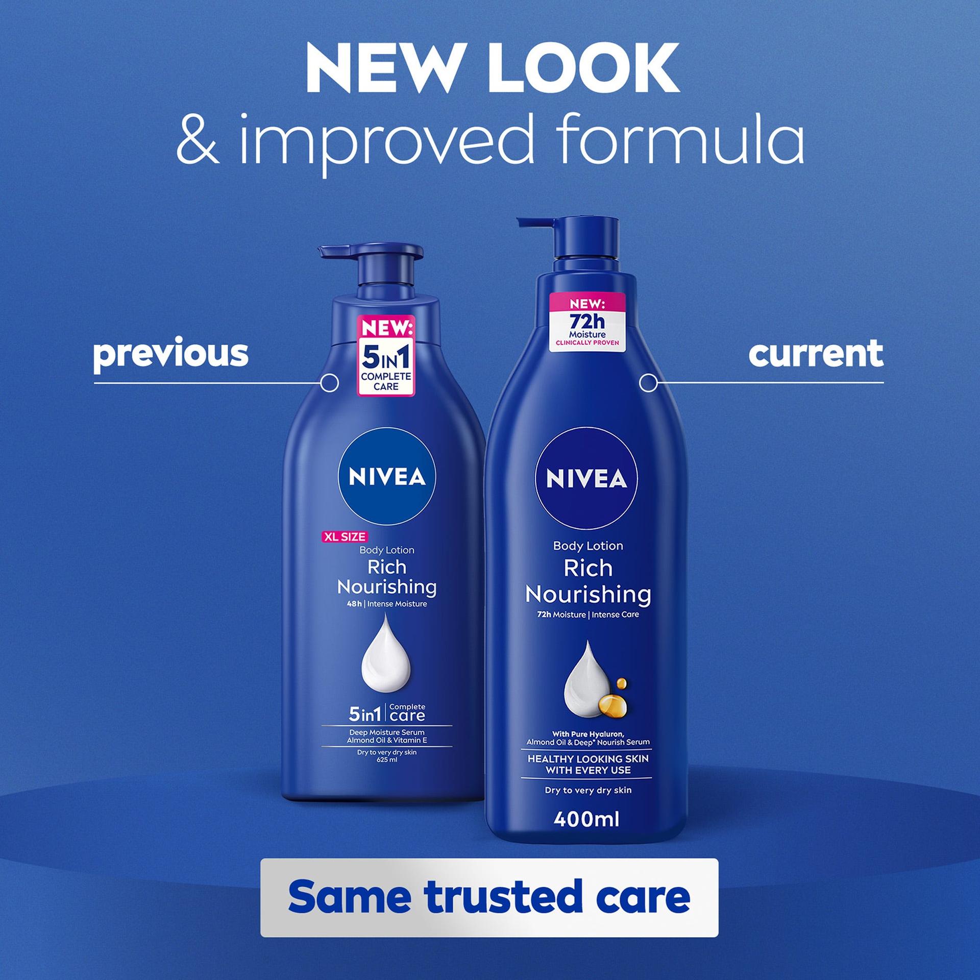  Moisturizing body lotion with almond oil and vitamin E for very dry skin 400ml - Nivea 