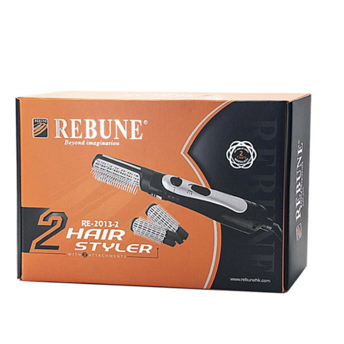  Classic hair dryer with two brushes - 1200 watts - RE-2013-2 - Rebune 