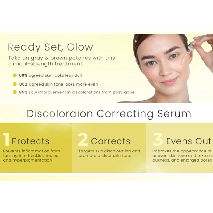  Disclosure Serum for correcting dark spots, lightening and brightening the skin 30 ml - elmoes 