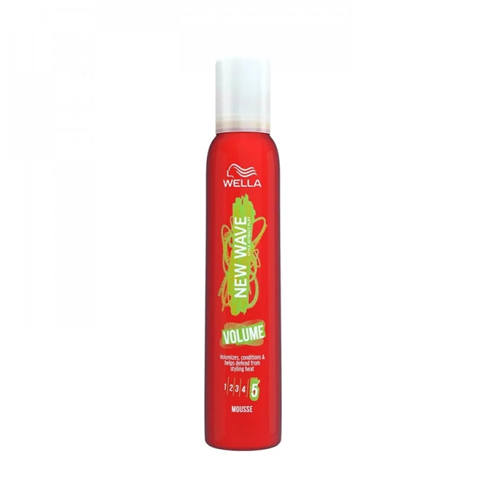  New Wave Volumizing Hair Mousse | Heat Protection by Wella 
