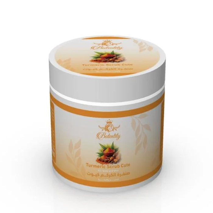  Cute turmeric scrub for skin and body care 300 ml - BUTENTITY 