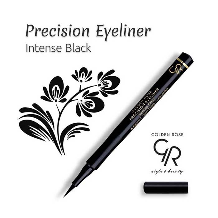  Golden Rose Black Liquid Eyeliner 