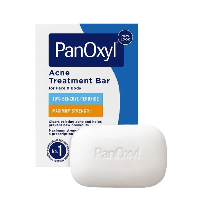  PanOxyl 10% Benzoyl Peroxide Acne Treatment Facial Cleansing Soap 113g 