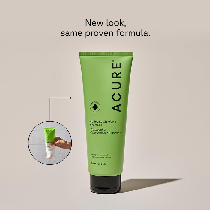  Acure Oily Hair Removal Shampoo with Lemongrass and Argan  