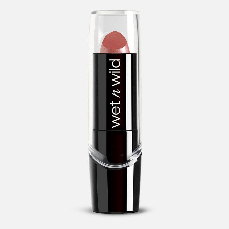  wet n wild Silk Finish Lipstick Dark Pink Frost, 1 pack (1 x 4 g) 