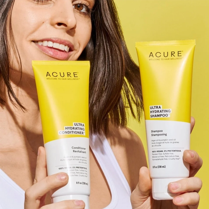  Ultra hydrating Shampoo with Argan and Pumpkin Oil - Acure 