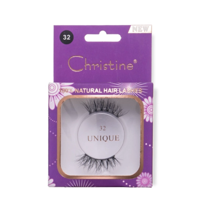    natural hair eyelashes color tone 32 - Christine 
