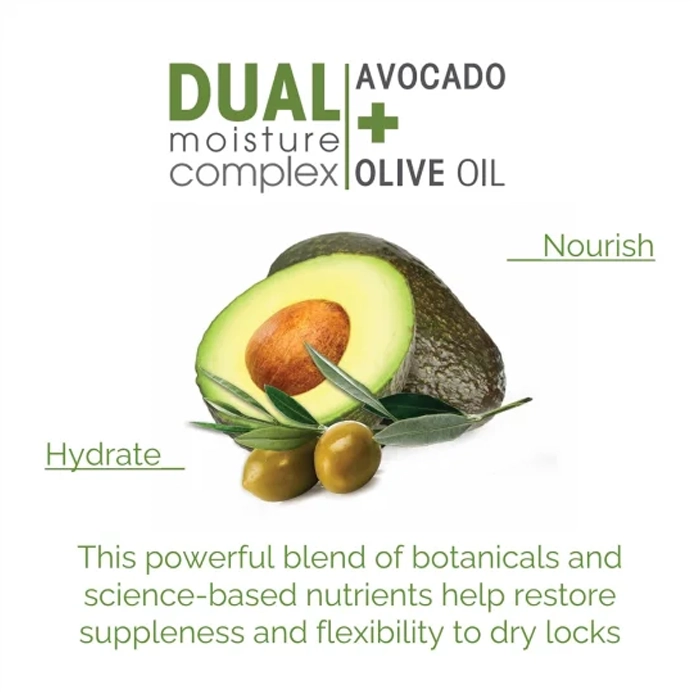  Ultra-moisture shampoo for dry and damaged hair with avocado and olive oil 250ml - Giovanni 