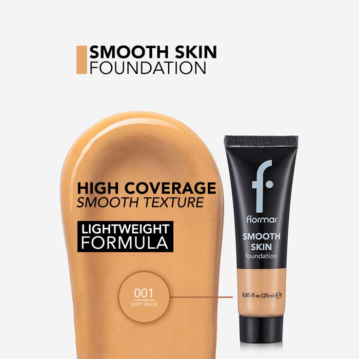  flormarSmooth Skin Foundation 003 medium sand - 