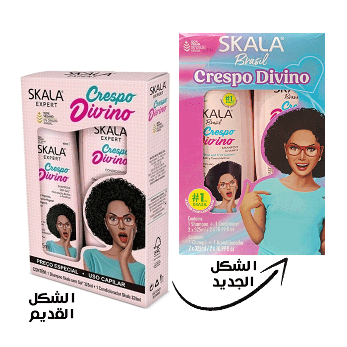  Crespo Divino - Skala Shampoo and Conditioner Set 