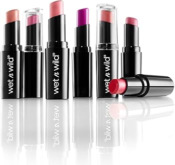 wet n wild Silk Finish Lipstick Fuchsia with Blue Pearl, 1er Pack (1 x 4 g) 