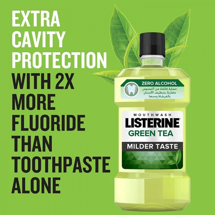  Listerine Green Tea Mouthwash 250ml 