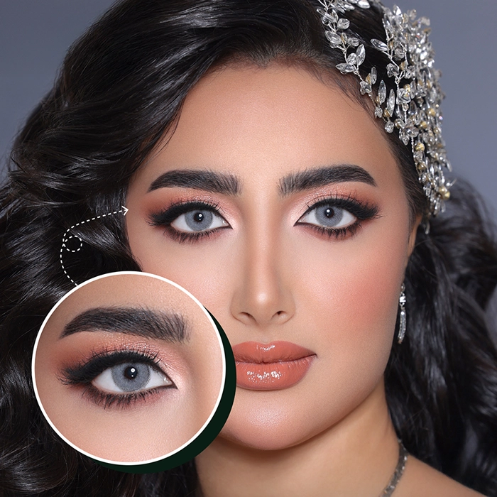  عدسات تجميلية شهرية لون كريستال - ماي لنس 