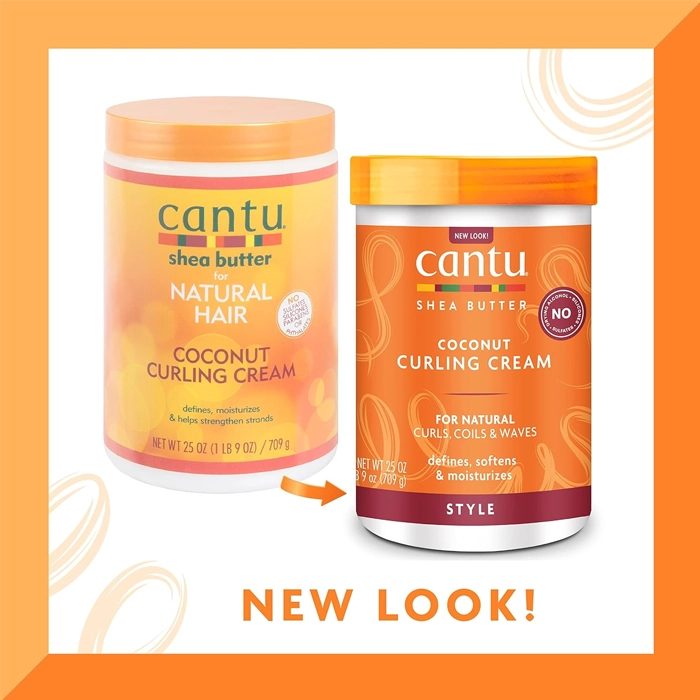  Coconut and Shea Butter Curling Cream 709gm - Cantu 