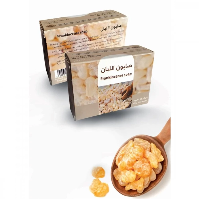  Frankincense soap to cleanse and moisturize the skin 120 grams - Rod Al Khozama RKH 