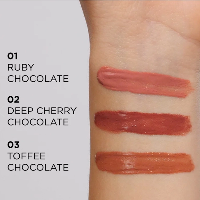  Liquid Lipstick with Glossy Effect 01/4.5ml - Eveline 