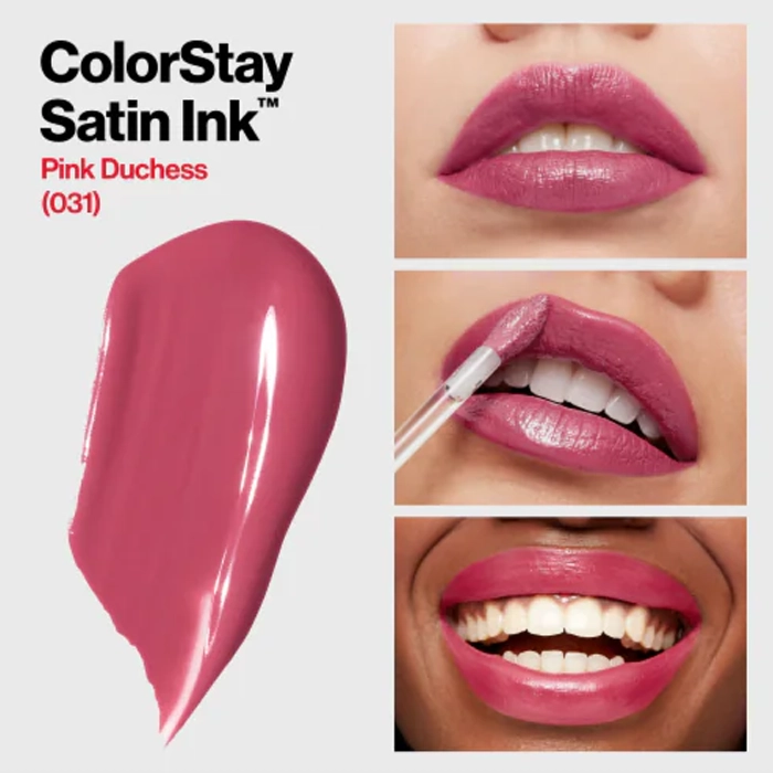  ColorStay Satin Ink Crown Jewels Liquid Lipstick 31 Pink Dutches - Revlon 