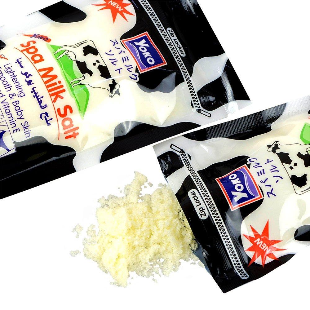  Milk Salt Spa to exfoliate and smooth the skin - Yoko 