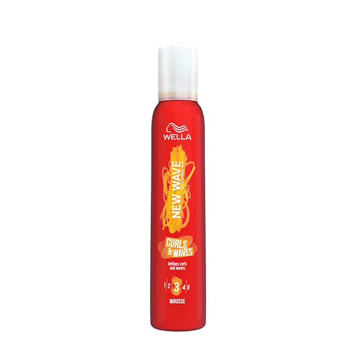  Wella Curl & Wave Mousse | Heat Protection Hair Foam 