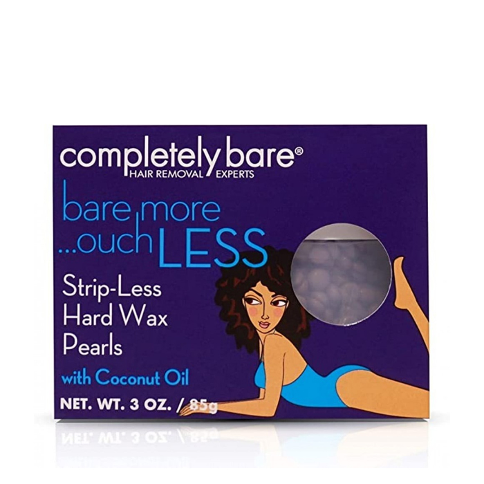  Completely Bare Hard Wax Beads for Face & Body | Sensitive Skin Hair Removal 