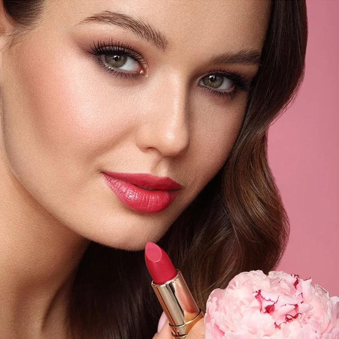  Flower Garden Moisturizing Lipstick 03 1.4g - Eveline 