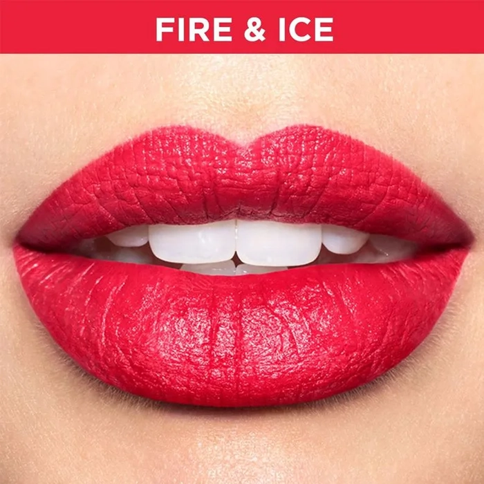  Super Lustrous lip stick matt fire and ice - revlon 