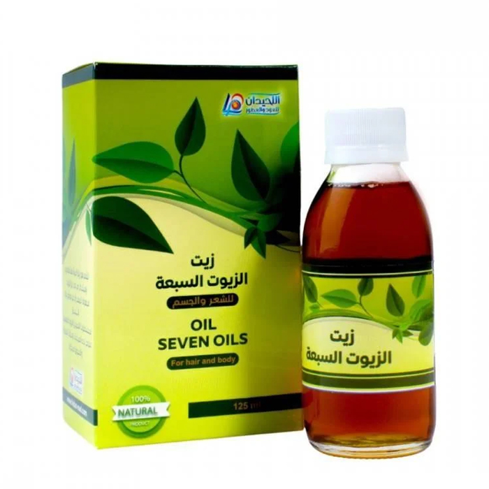  Seven Oils Hair & Body Oil 125ml - Al Lahidan 